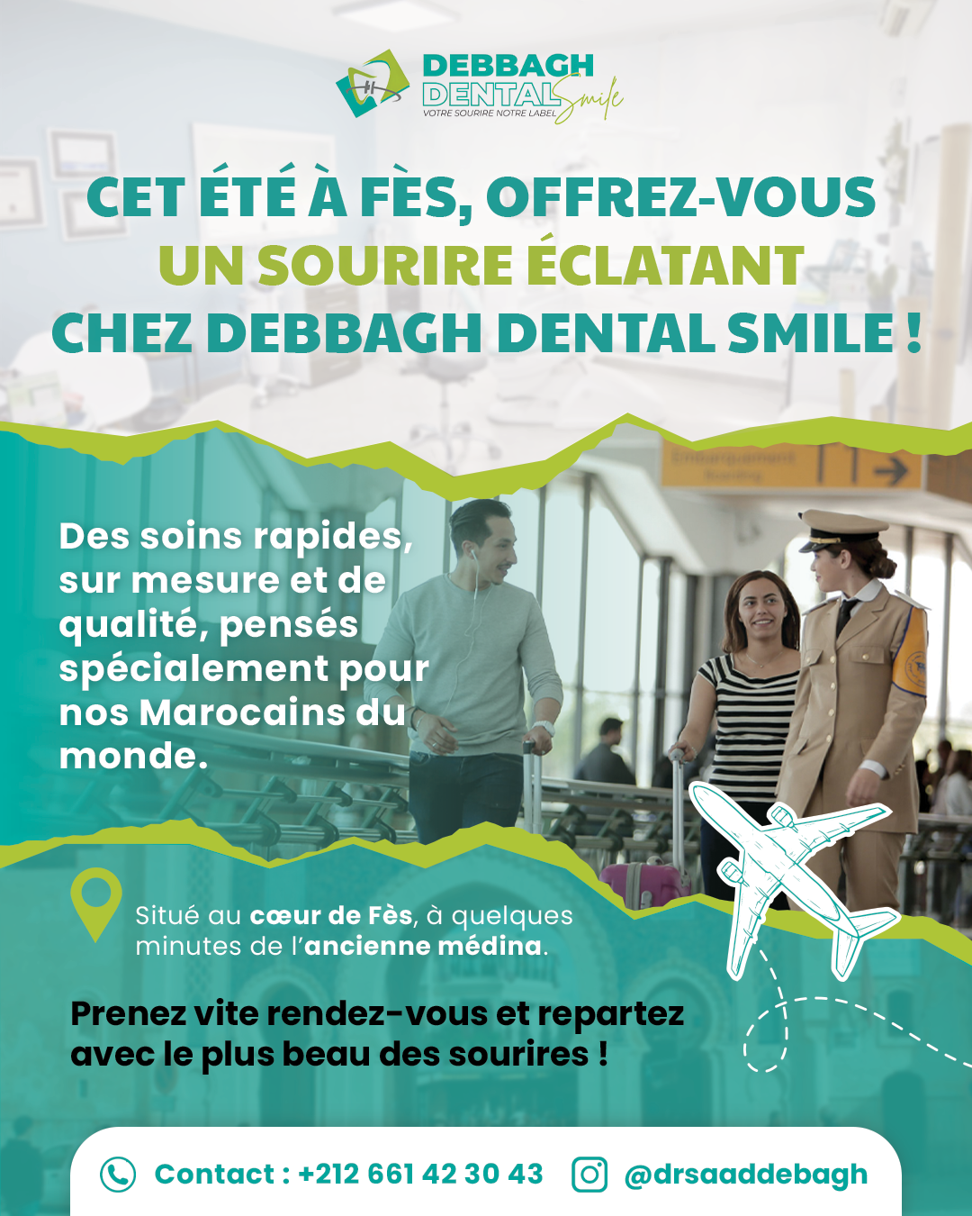 Cet été à Fès : retrouvez vos proches… et votre plus beau sourire !